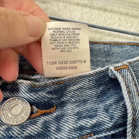 Levi's Low Rise Denim Blue Jean Capris Pedal Pushers Size 9 - Picture 5 of 6